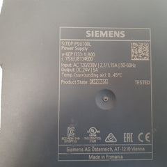Siemens 6ep1333-1lb00 sitop psu100l power supply 