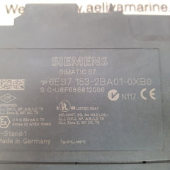 Siemens 6es7 153-2ba01-0xb0 interface module simatic et200m/ link