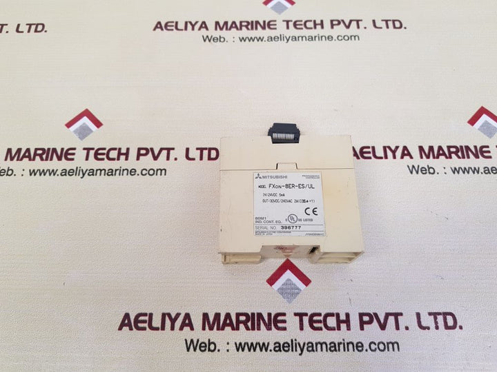 Mitsubishi fx0n-8er-es/ul programmable controller 24vdc 5ma