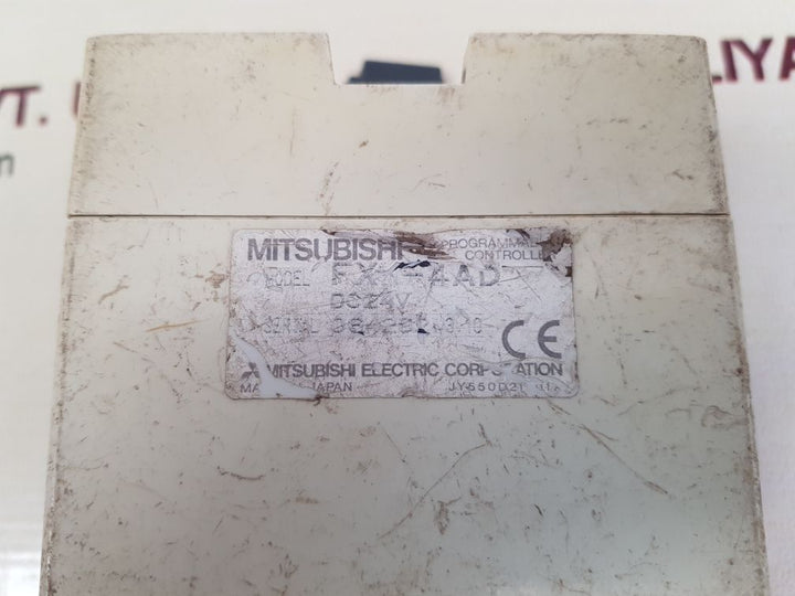 Mitsubishi fx2n-4ad programmable controller dc 24v 