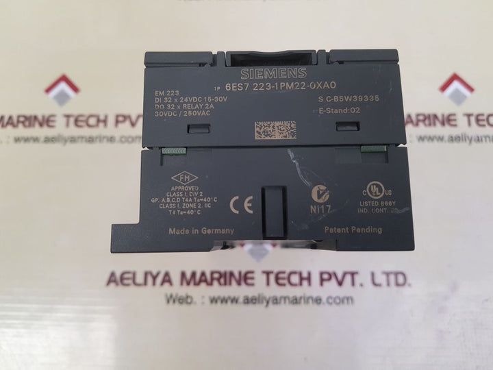 Siemens 6es7 223-1pm22-0xa0 plc module