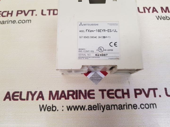 Mitsubishi fx2n-16eyr-es/ul programmable controller new
