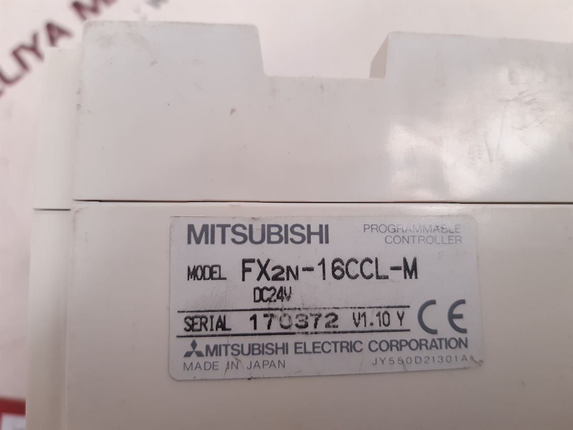 Mitsubishi fx2n-16ccl-m programmable controller