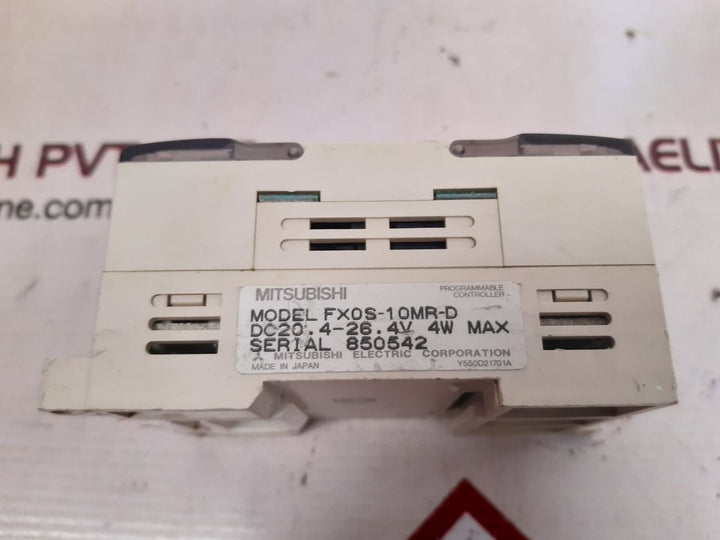 Mitsubishi fx0s-10mr-d programmable controller