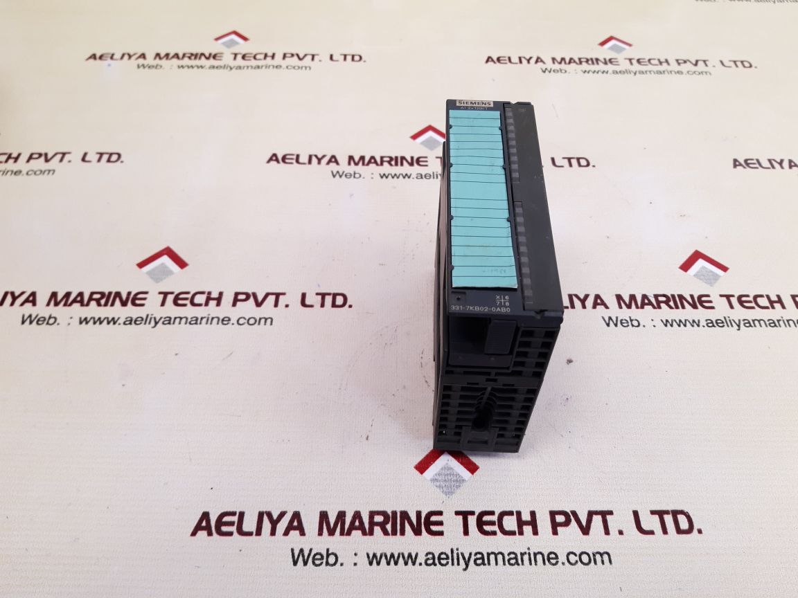 Siemens simatic s7 6es7 331-7kb02-0ab0 analog input module e-stand: 5