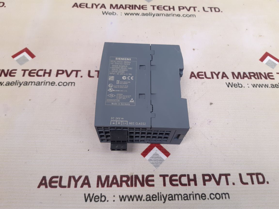 Siemens 6gk5005-0ba00-1ab2 ethernet switch used
