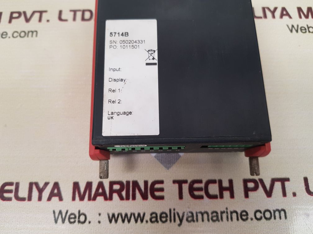 Pr 5714b programmable led indicator used