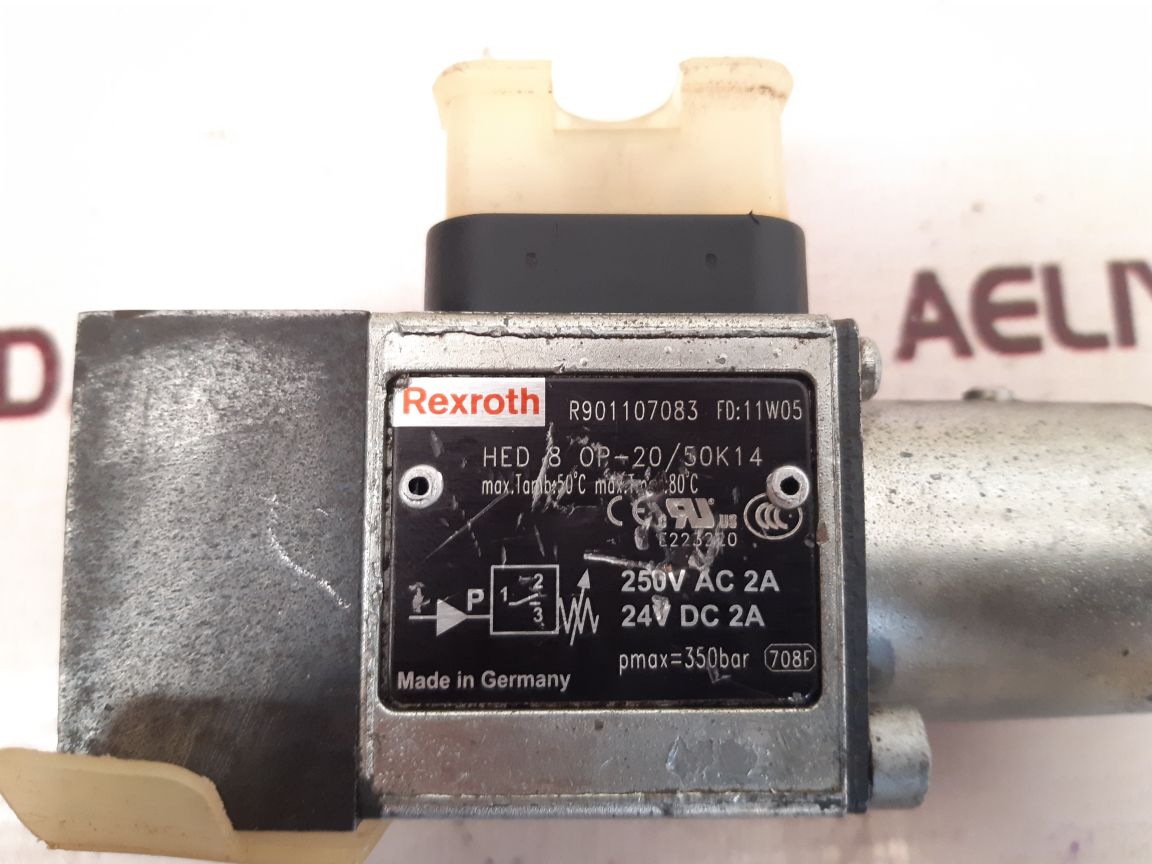 Rexroth hed 8 op-20/ 50k14 pressure switch r901107083 Used 