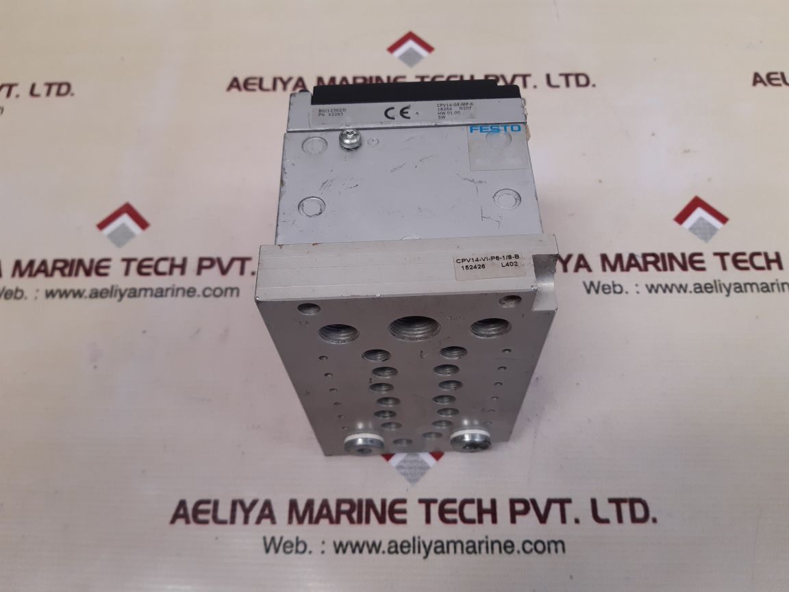 Festo cpv-14-ge-mp-6 valve terminal cpv14-vi-p6-1/8-b