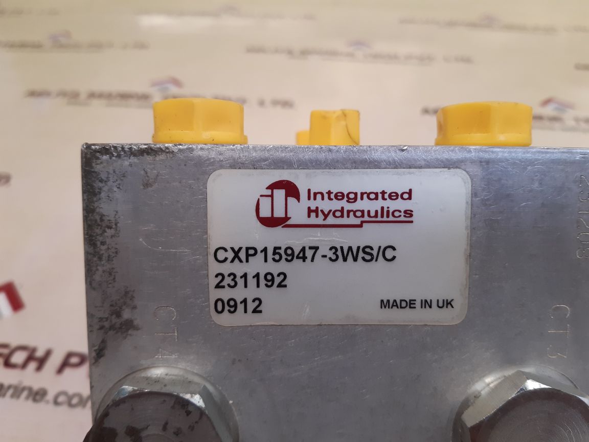 Integrated hydraulics cxp15947-3ws/c block