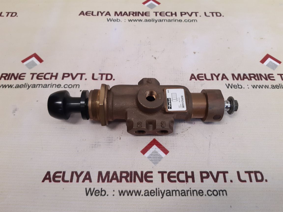 Parker m05125458 valve max press 180 psig 