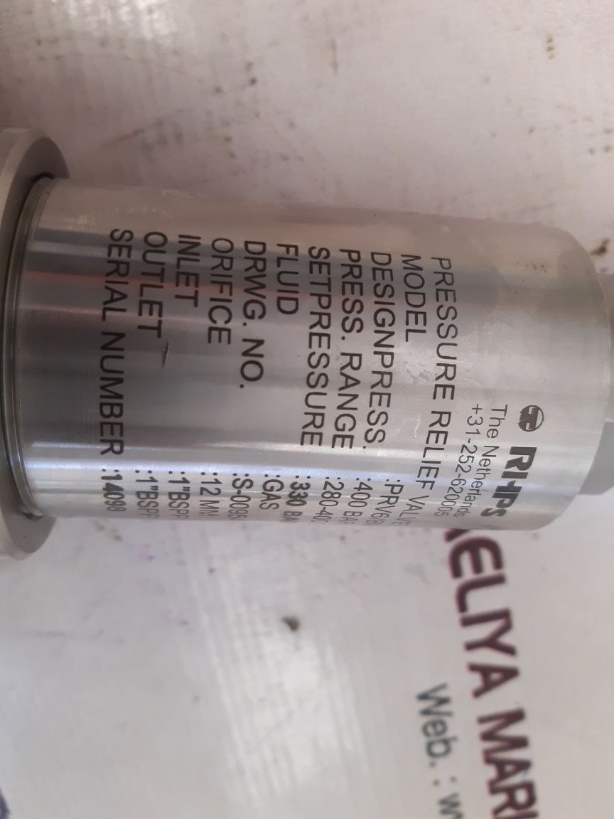 Rhps prv6/8m-02-4-n safety relief valve