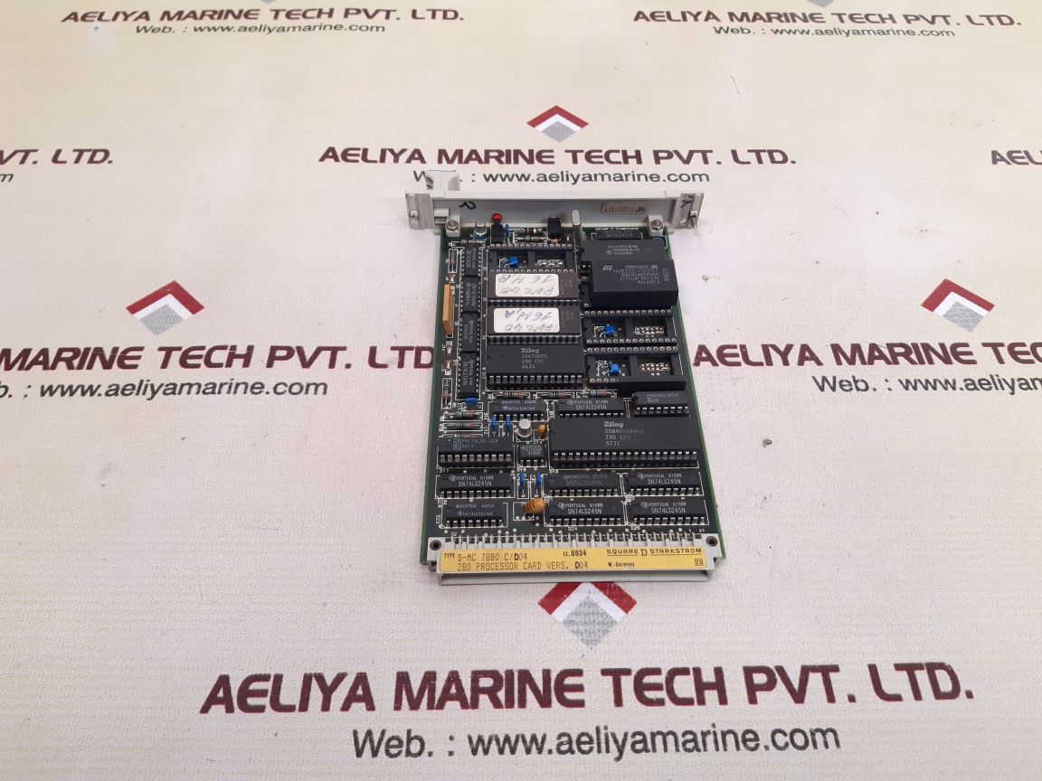 Square d s-mc 7880 c/d04 processor card