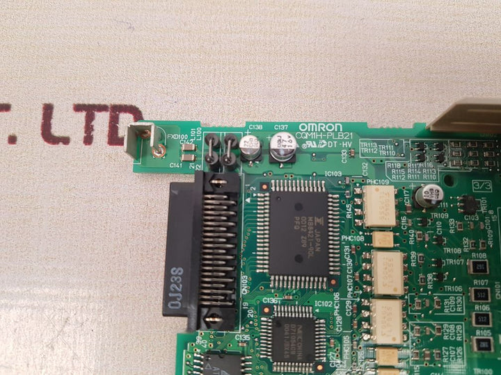 Omron cqm1h-plb21 pulse i/o board 