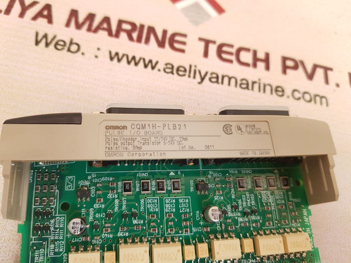 Omron cqm1h-plb21 pulse i/o board 