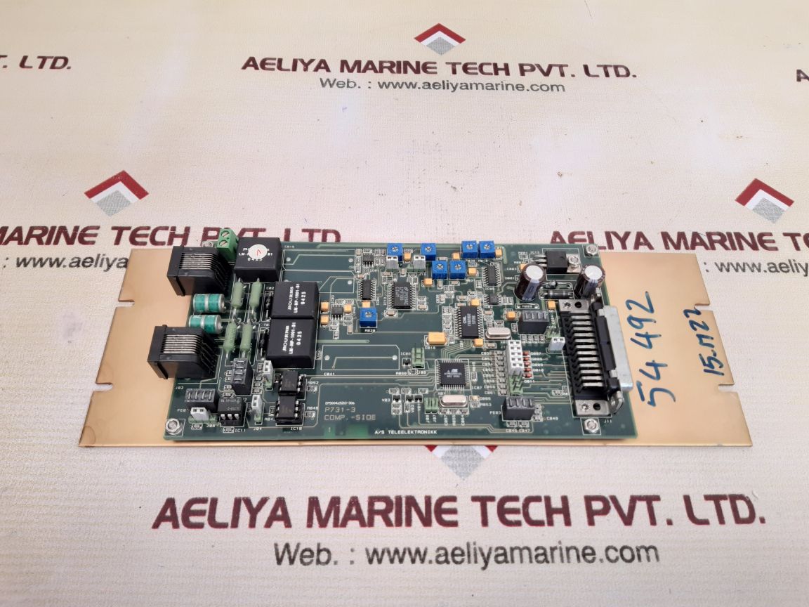 Teleelektronikk p731-3 pcb card
