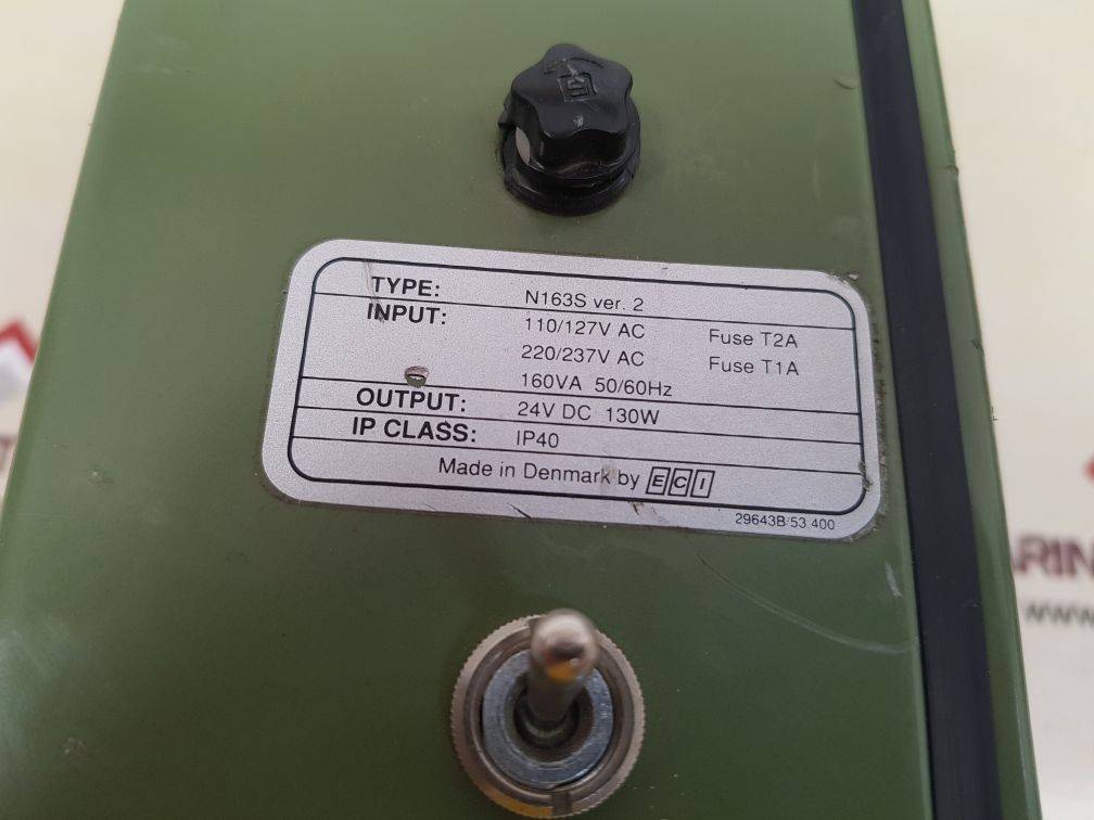 Sailor n163s ver. 2 vhf power supply used