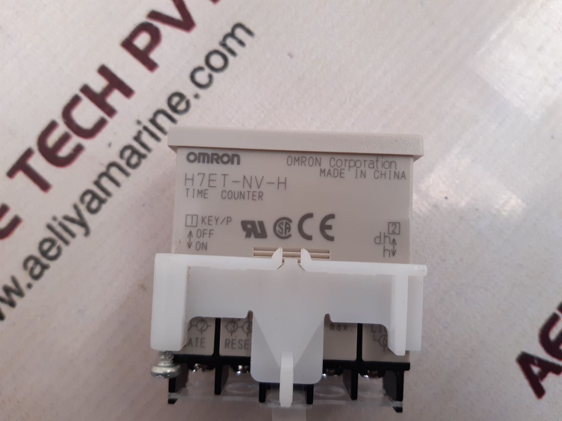 Omron h7et-nv-h time counter