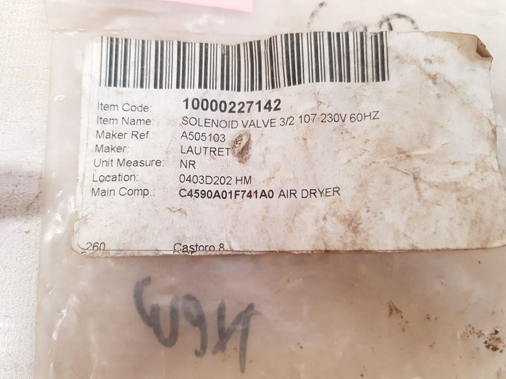 400125-197 solenoid valve coil