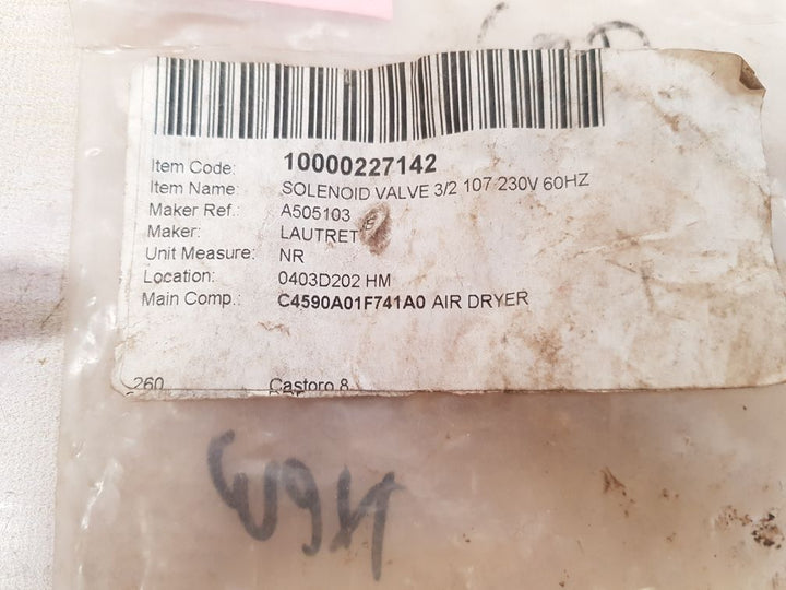 400125-197 solenoid valve coil
