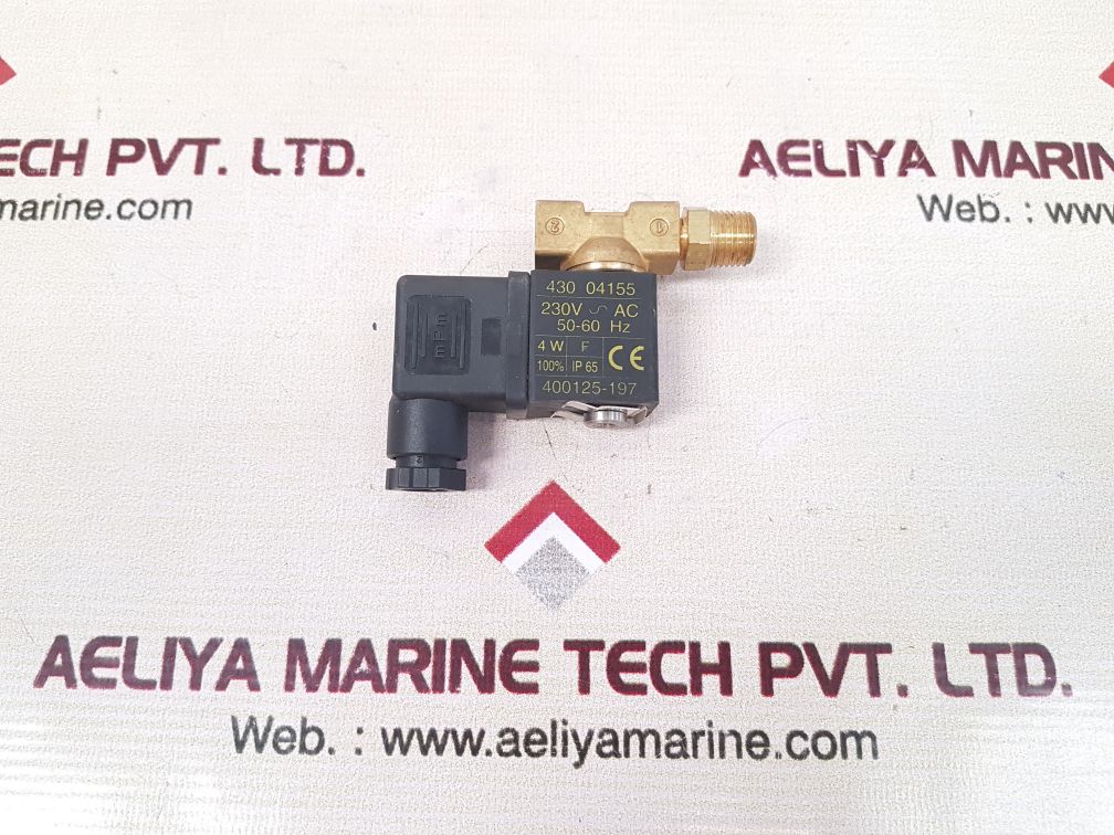 400125-197 solenoid valve coil