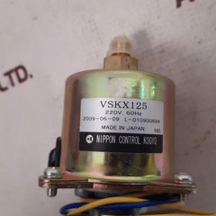 Nippon control kogyo vskx125 solenoid pump 220v 60hz 