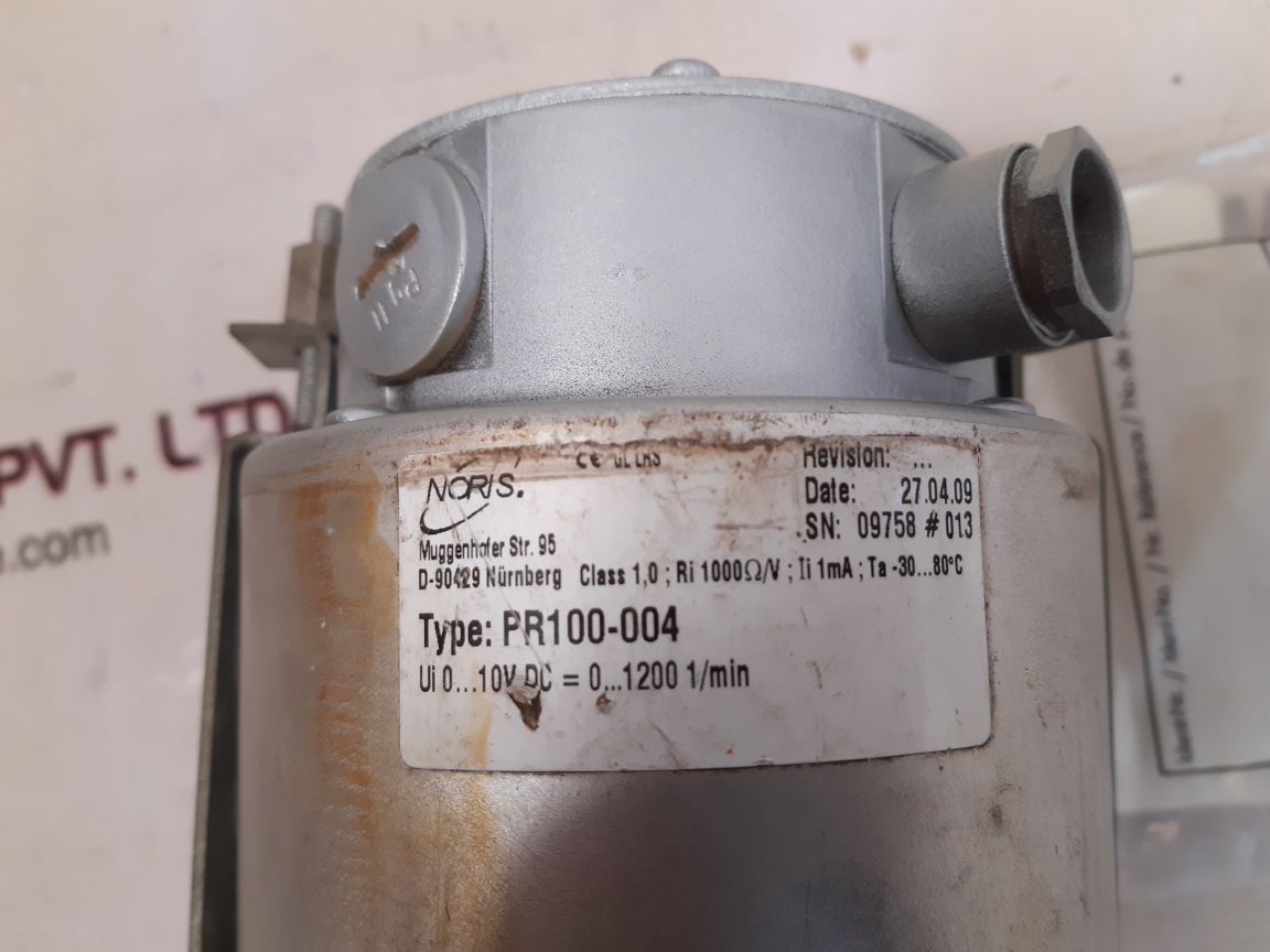 Noris x100 1/min analouge indicator pr100-004