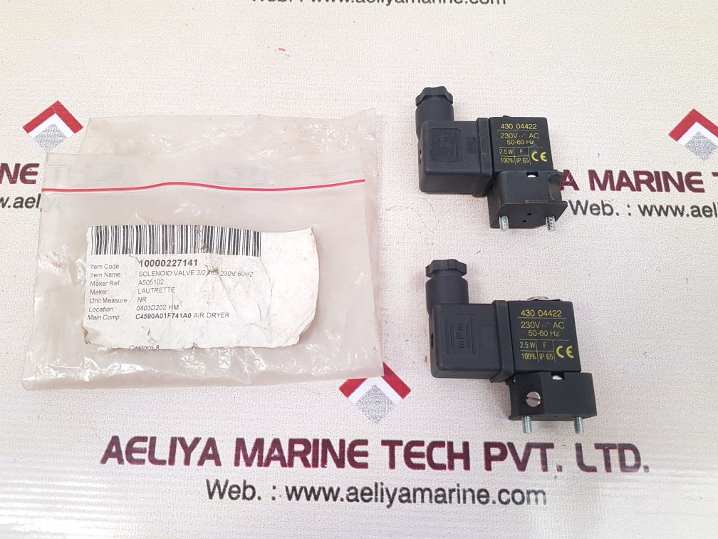 430 04422 solenoid valve coil 