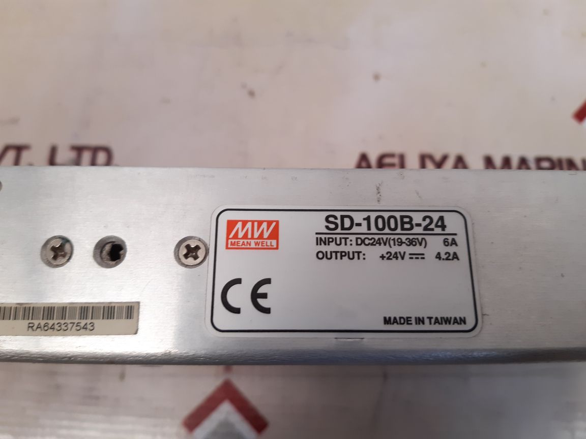 Mean well sd-100b-24 power supply Used 