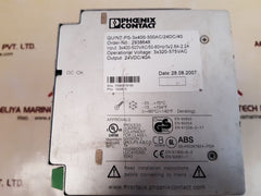 Phoenix contact quint-ps-3x400-500ac/24dc/40 power supply