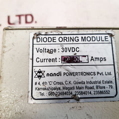 Nandi powertronics diode oring module
