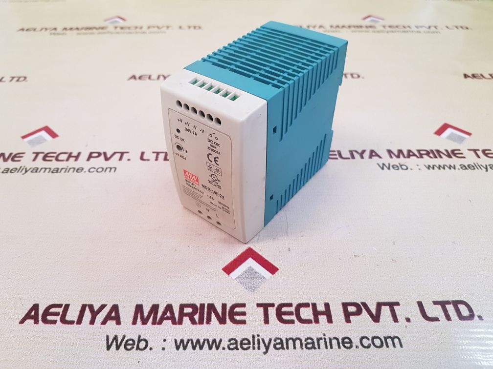 Mean well mdr-100-24 power supply used