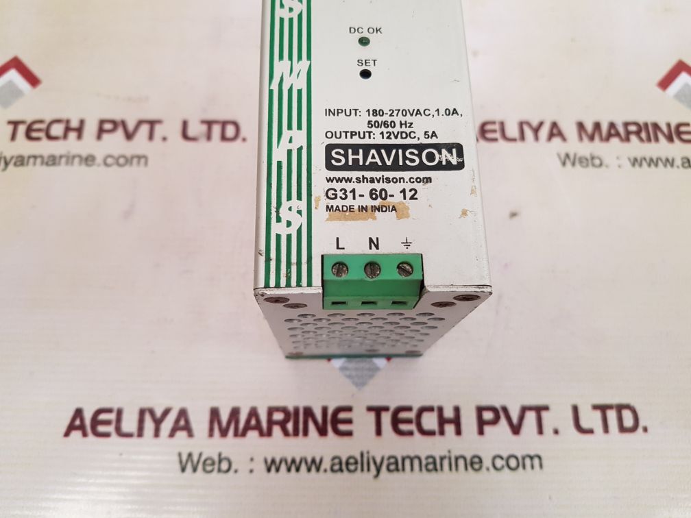 Shavison g31-60-12 power supply
