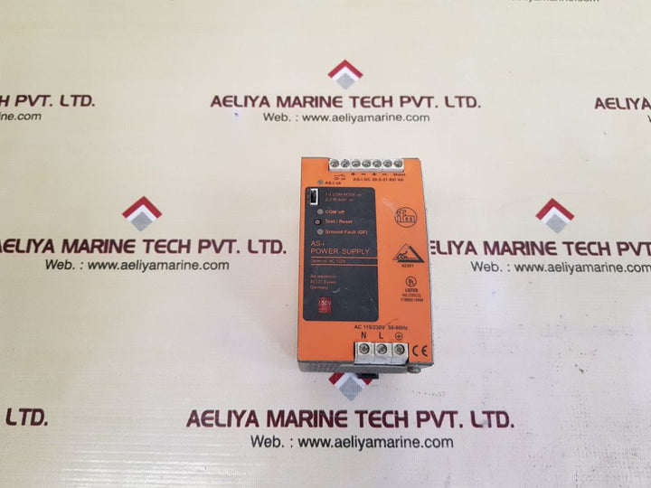 Ifm electronic ac 1224 as-i power supply 
