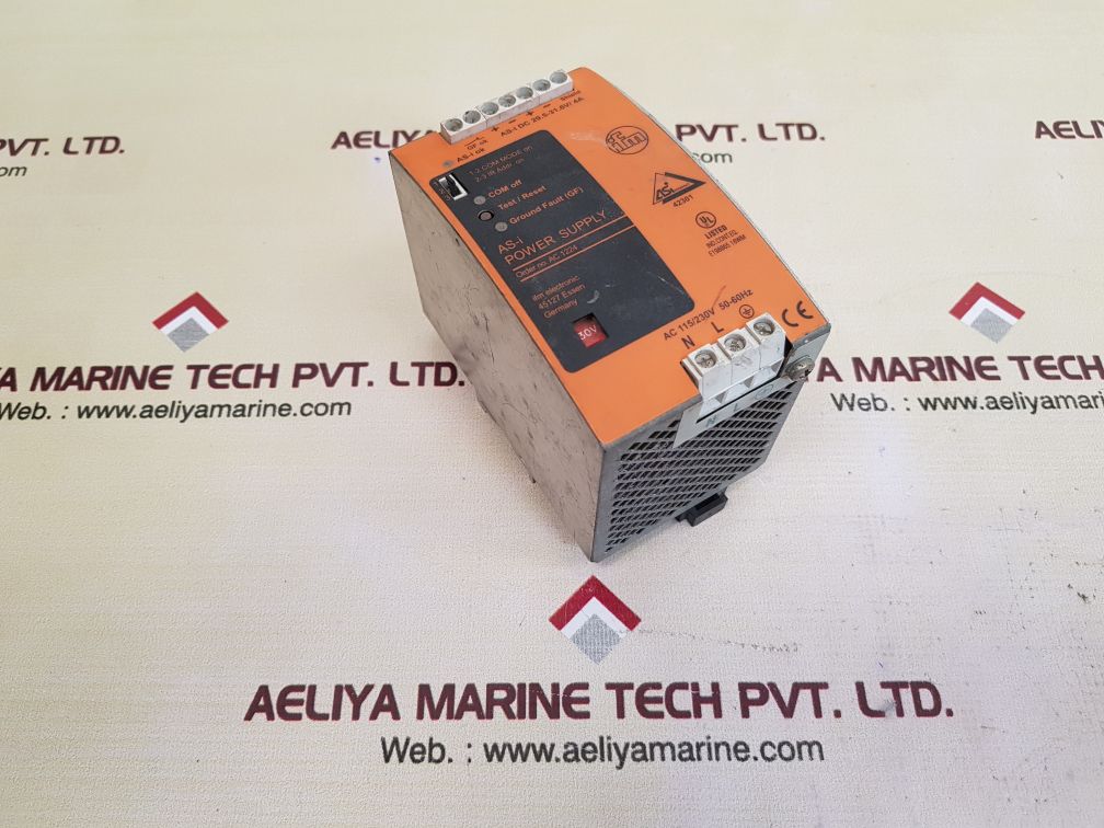 Ifm electronic ac 1224 as-i power supply 