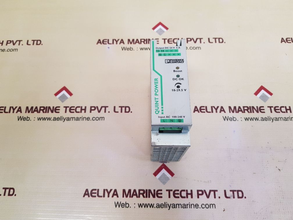 Phoenix contact quint-ps/1ac/24dc/5 power supply used