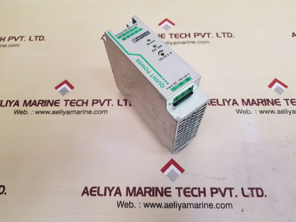 Phoenix contact quint-ps/1ac/24dc/5 power supply used