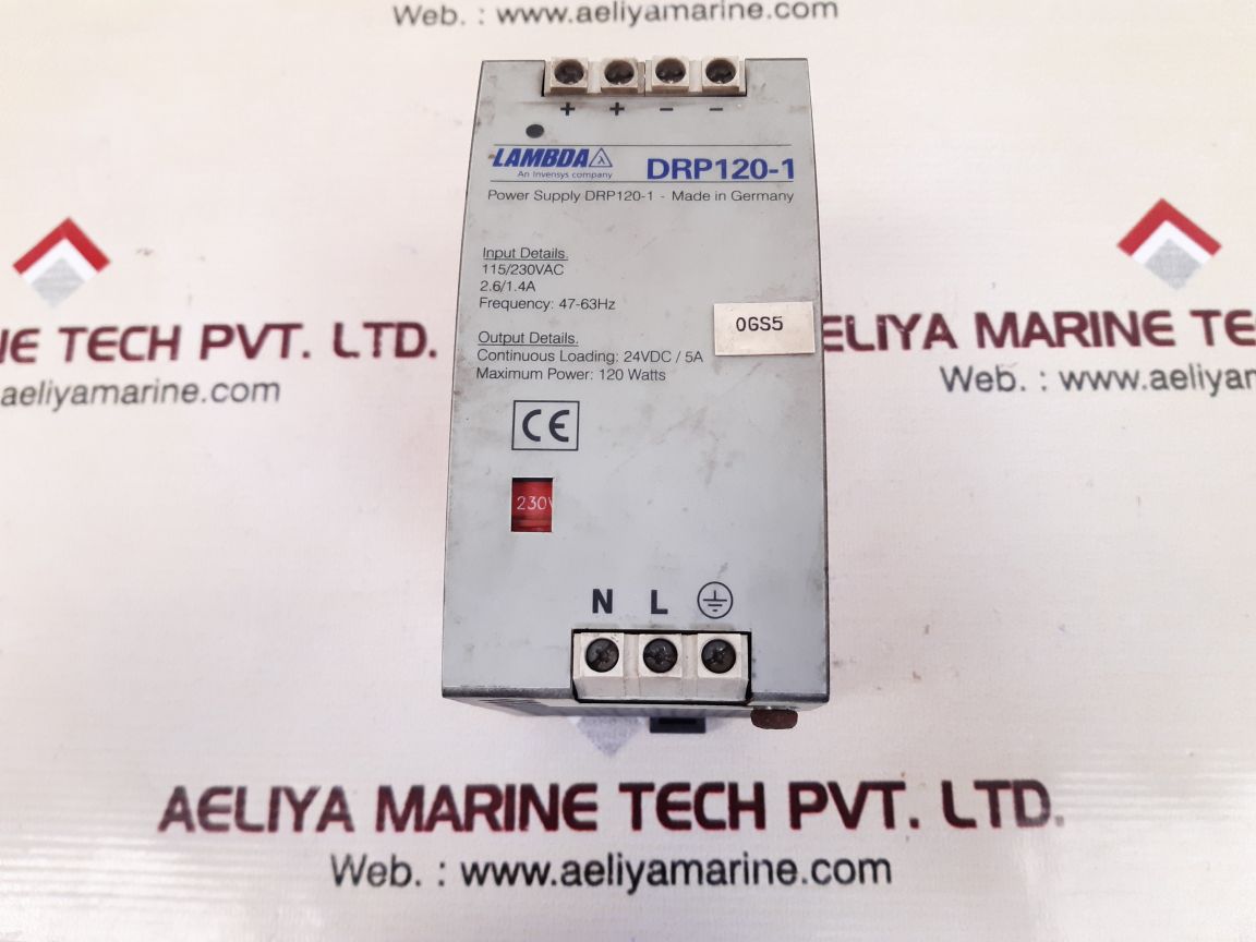 Lambda drp120-1 power supply