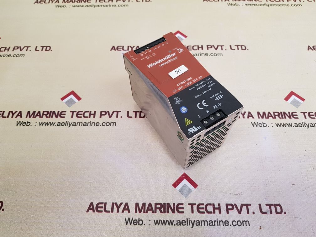 Weidmuller 8708670000 connect power supply