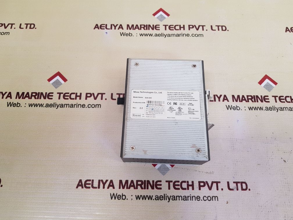 Moxa eds-305 etherdevice switch used