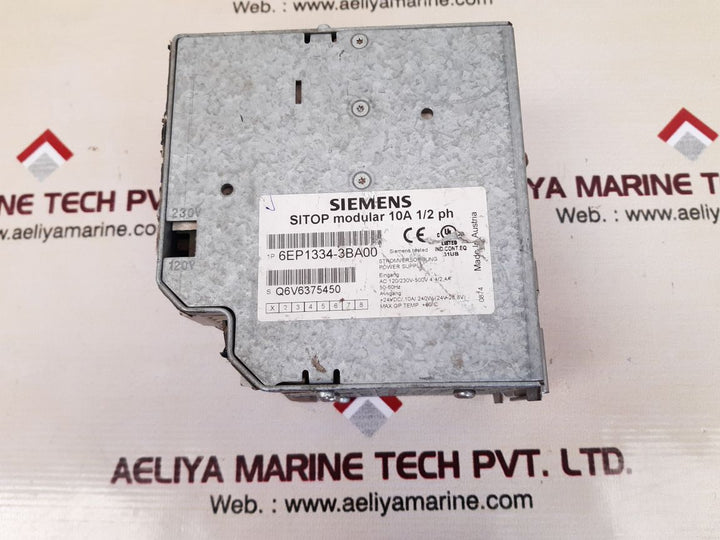 Siemens 6ep1 334-3ba00 power supply used