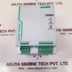 Phoenix contact quint-ps/1ac/24dc/20 power supply