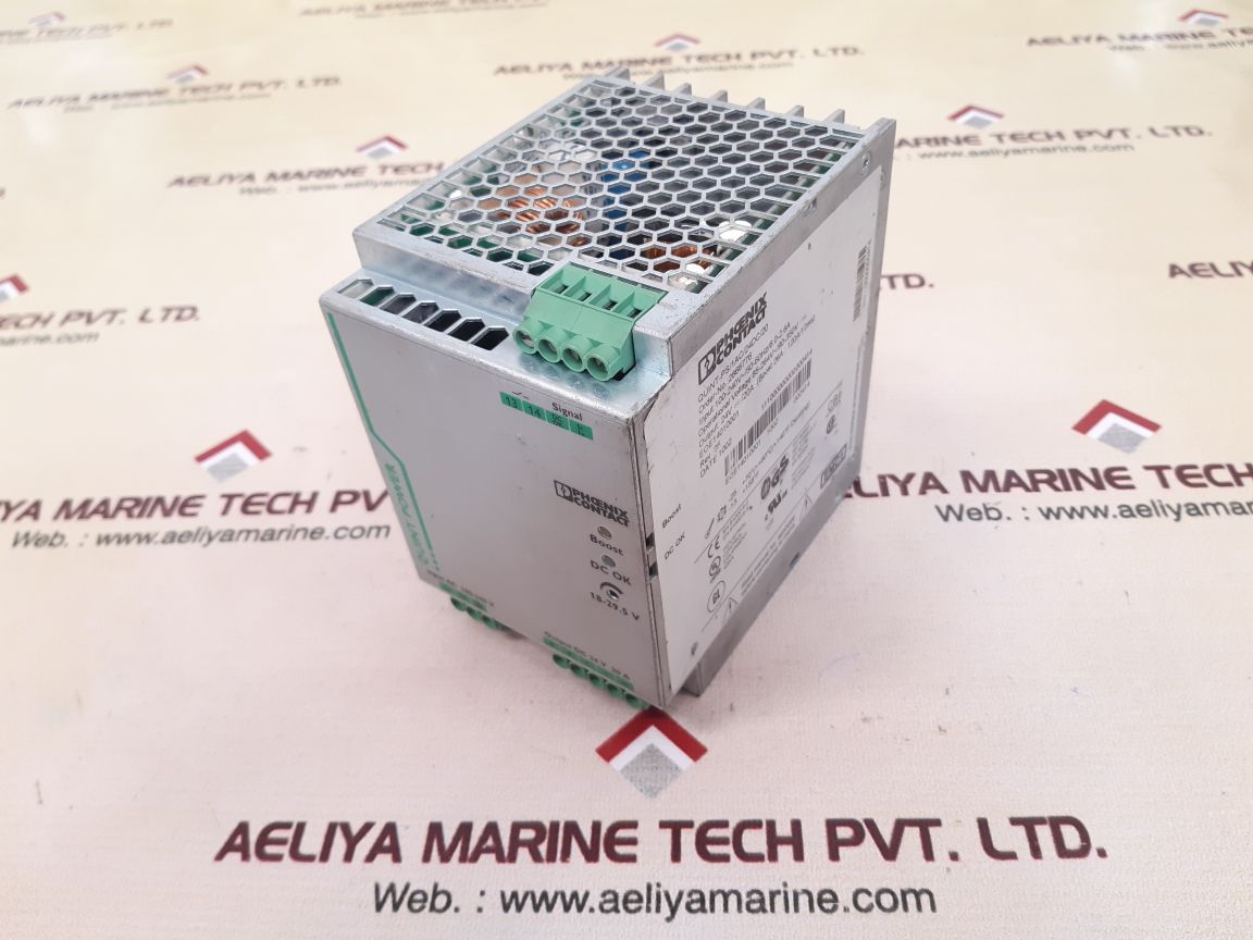 Phoenix contact quint-ps/1ac/24dc/20 power supply