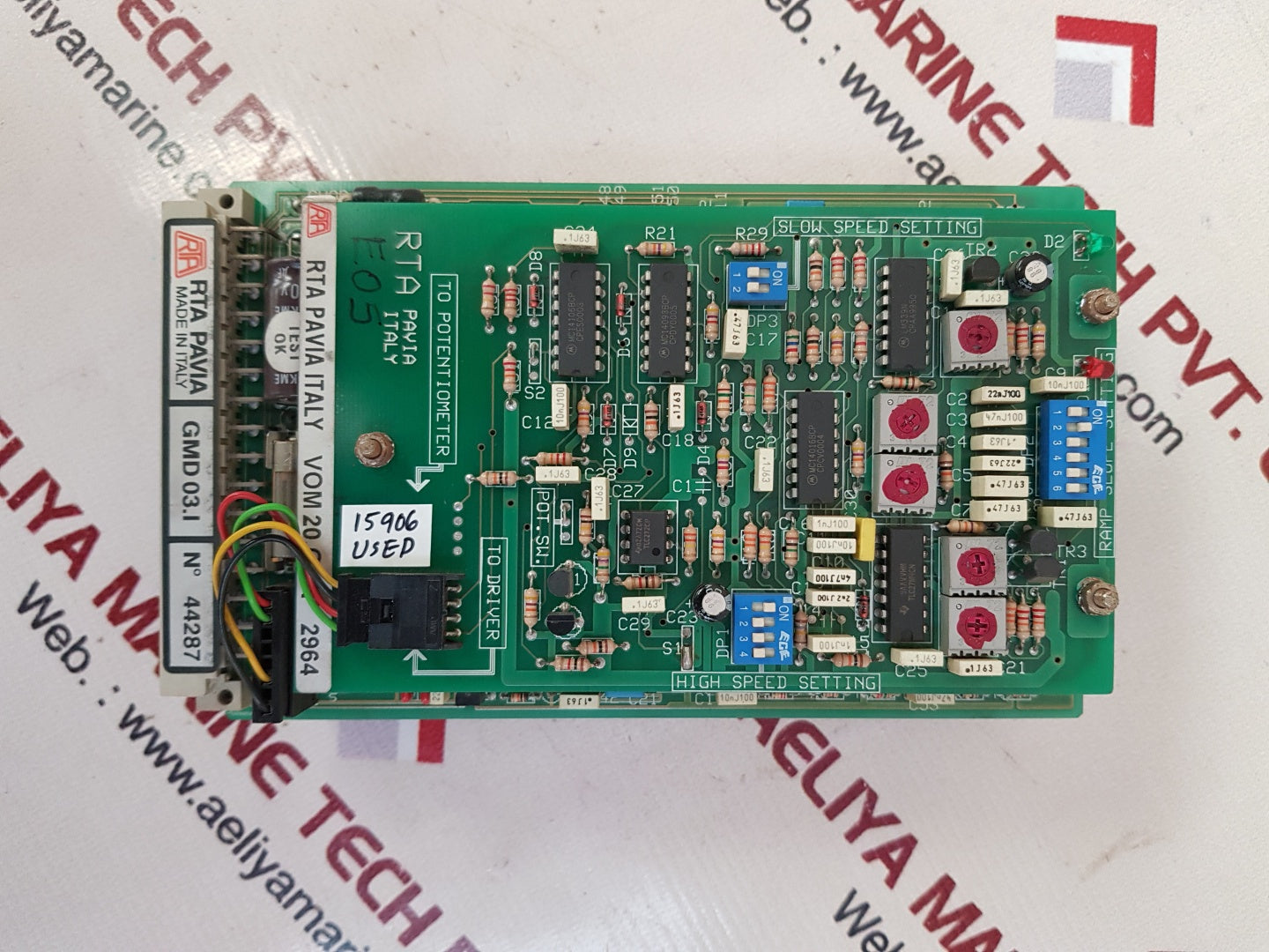 Rta pavia gmd 03.i stepper motor drive vom 20.g 