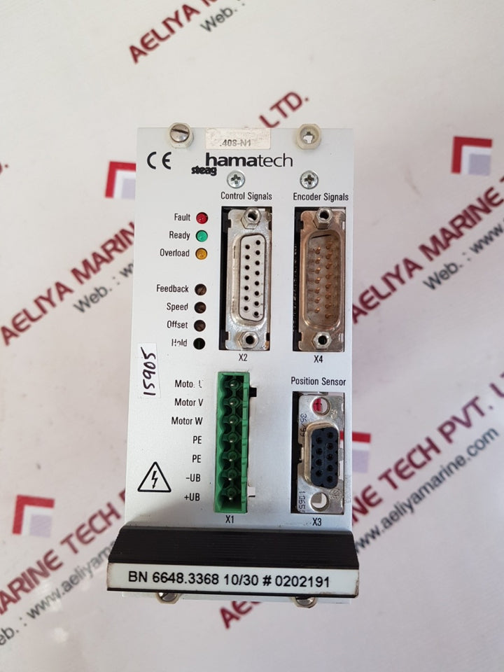 Hamatech steag bn 6648.3368 motion controller mmsi-070h-045r-200s-08s0-000