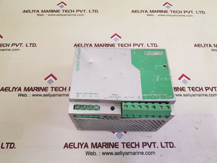 Phoenix contact quint-ps-3x400-500ac/24dc/20 power supply