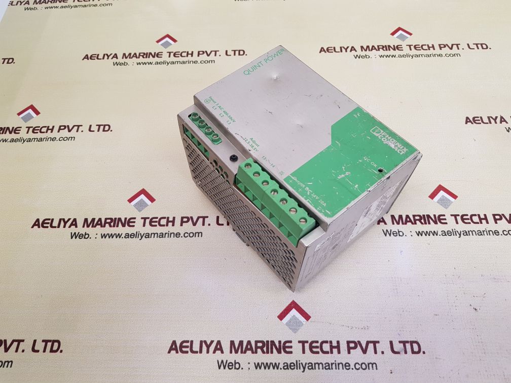 Phoenix contact quint-ps-3x400-500ac/24dc/20 power supply