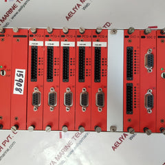 Promicon systems sbr-2x9 rack with card pcq-4,dio-6,sdc-2,cpu 