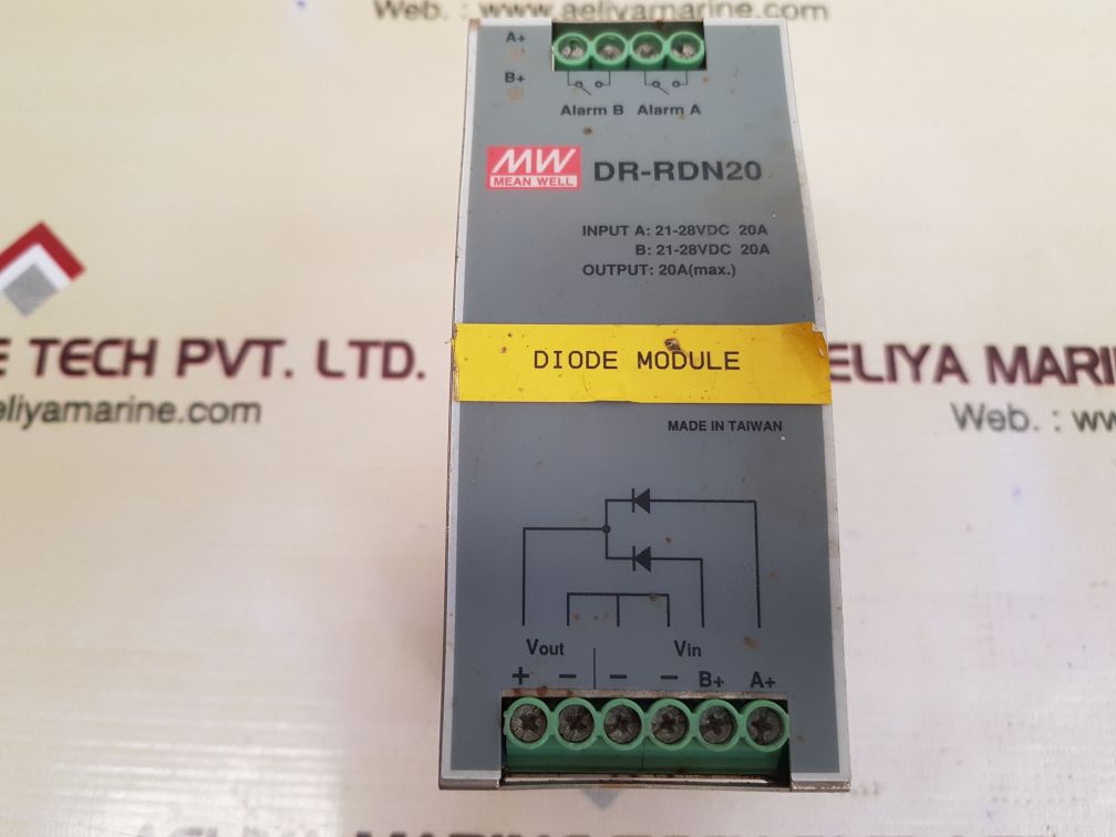 Mean well dr-rdn20 diode module used