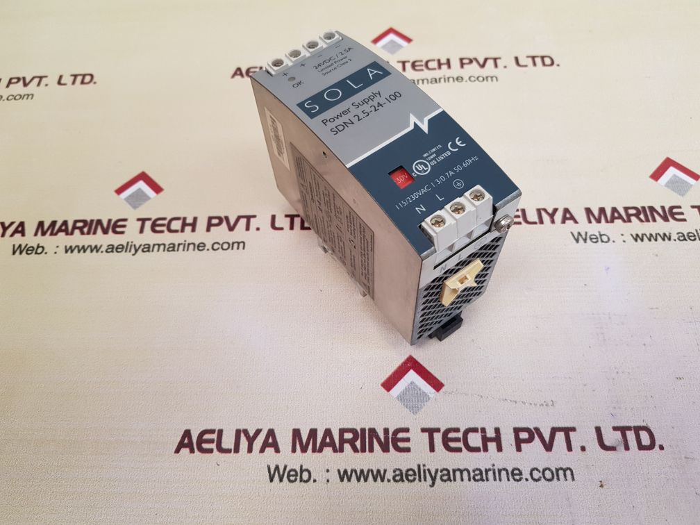Sola sdn 2.5-24-100 power supply